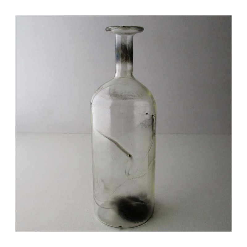 Glas Vase 16cm A.Molnar  DE 1990