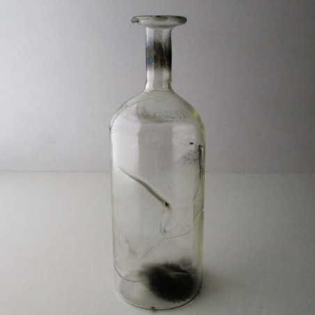 Glas Vase 16cm A.Molnar  DE 1990