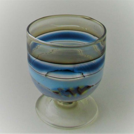 Glas Schnapsglas 6cm A.Molnar  DE 1990