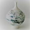 Glas Vase 12.5cm Greiner Pert    DE 1983