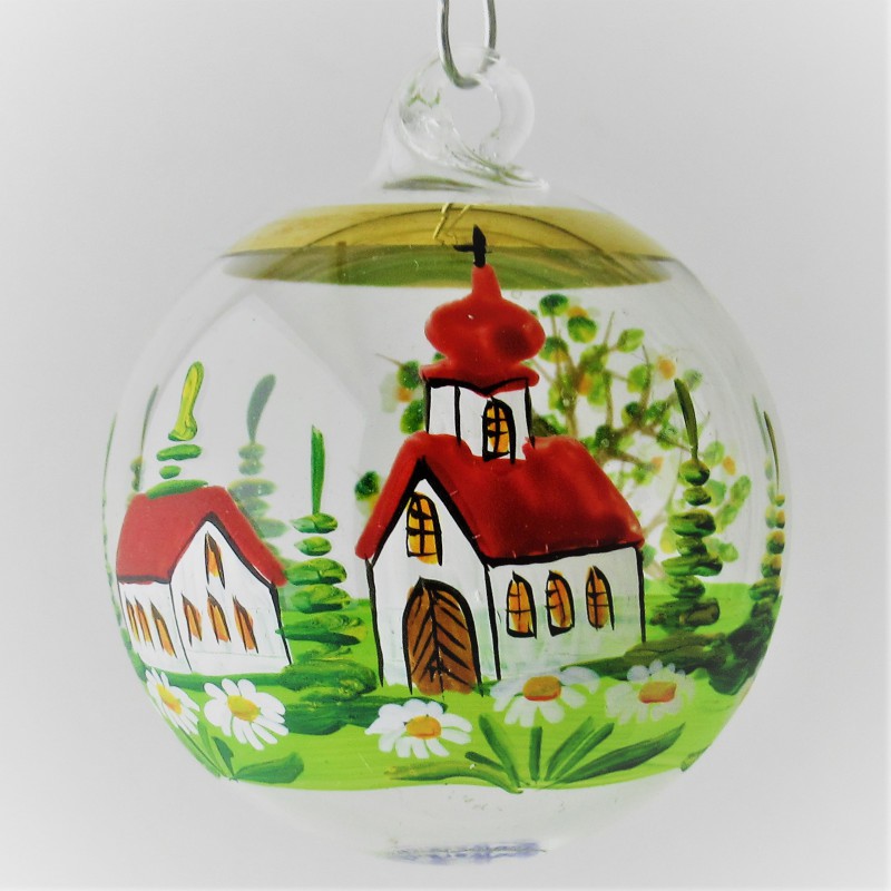 Glaskugel 040 mm Mini Kugel Frühling