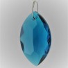 Kristallglas Pferdeauge 38mm sortierte Farben