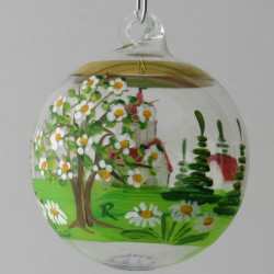 Glaskugel 040 mm Mini Kugel Frühling