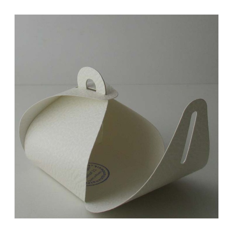 Geschenk-Schachtel 55 x 55 x 50 mm Tortina PELLE BIAN
