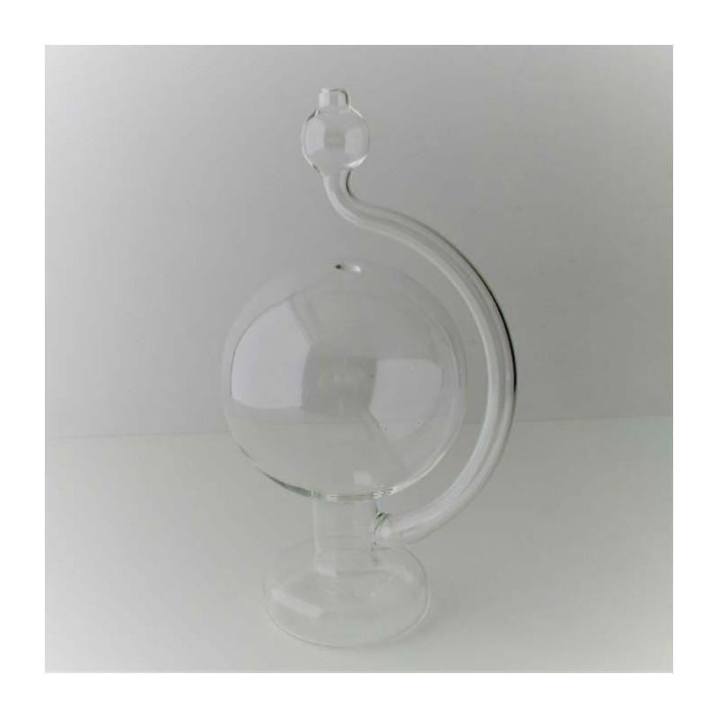 Glas-Barometer  17cm  Sturmglas