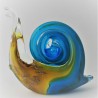 Glas Schnecke 11.5cm sortiert bunt