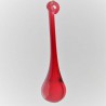 Glas Tropfen gefärbt ca. 80mm zum hängen