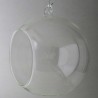 Glas Windlichtkugel 15 cm zum hängen und stellen