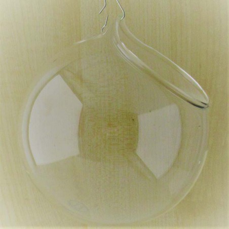 Glas Pflanzen Hänger 12 cm Kugel zum hängen