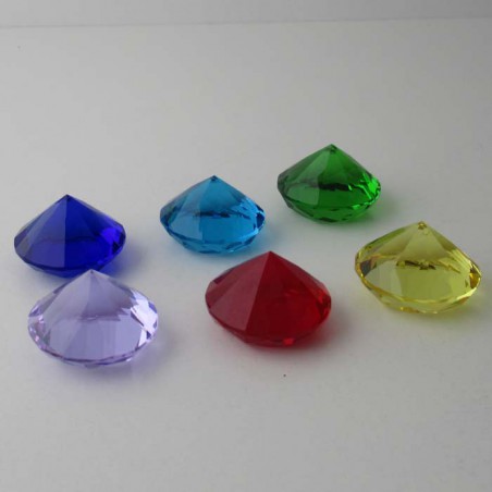 Kristallglas 30mm Diamanten verschidene Farben