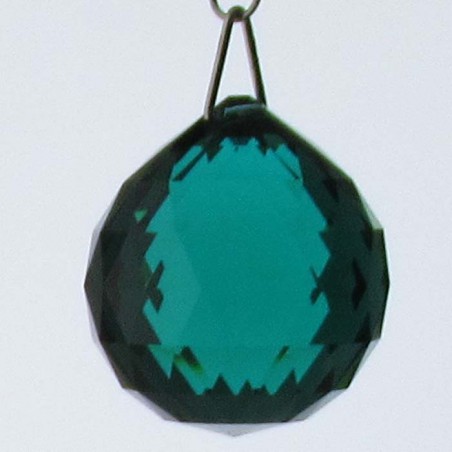 Swarovski 30 mm Kugel grün  ca.30x30mm 38g zum hängen,