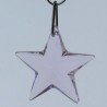 Swarovski 28 mm Stern rosa zum hängen