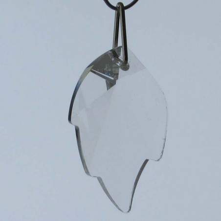 Swarovski 32x20 mm Blatt klar zum hängen