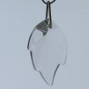 Swarovski 32x20 mm Blatt klar zum hängen