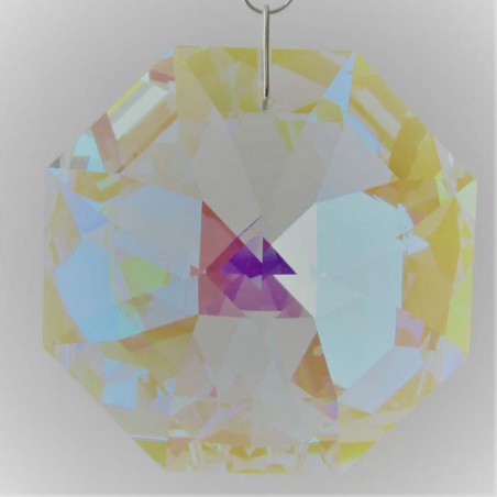 Swarovski 60mm Achteck mit Stern zum hängen
