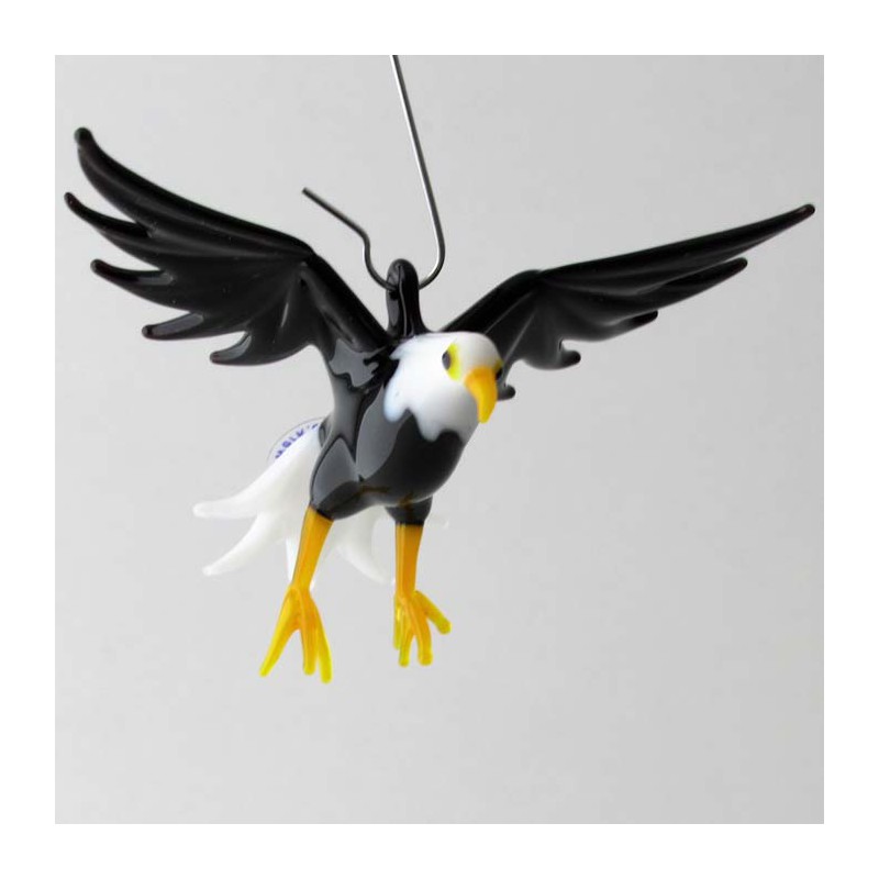 Glasvogel, Seeadler 75mm klein zum hängen