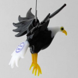 Glasvogel, Seeadler 75mm klein zum hängen