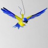 Glasvogel, Blaumeise 65mm klein zum hängen