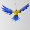 Glasvogel, Blaumeise 65mm klein zum hängen