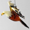 Glasvogel, Roter Milan 75mm klein zum hängen,