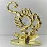 Sternzeichen Skorpion neu mit Swarovski Elements vergoldet