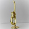 Gitarre mit Swarovski Elements vergoldet
