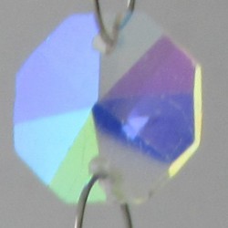Swarovski 14 mm Achteck mit 1 Loch