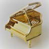 Piano Swarovski Elements vergoldet