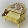 Piano Swarovski Elements vergoldet
