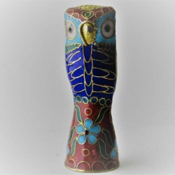 Metall-Glas Fingerhüte Eule