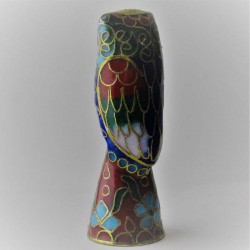 Metall-Glas Fingerhüte Eule