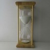 Sanduhr 120 Min. 29cm Glas im Eschenholz Gestell 29 cm