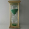 Sanduhr 120 Min. 29cm Glas im Eschenholz Gestell 29 cm