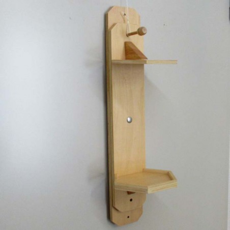 Sanduhrenhalter Mega 60 cm aus Holz 180° drehbar für 30cm Sanduhr