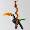 Glasvogel, Tukan 125 mm auf Ast zum hängen