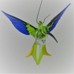 Glasvogel, Kolibri 65mm mini zum hängen