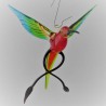 Glasvogel, Paradiesvogel 100mm zum hängen