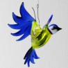 Glasvogel, Blaumeise 100mm zum hängen