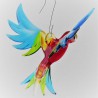 Glasvogel, Papagei 90mm  zum hängen