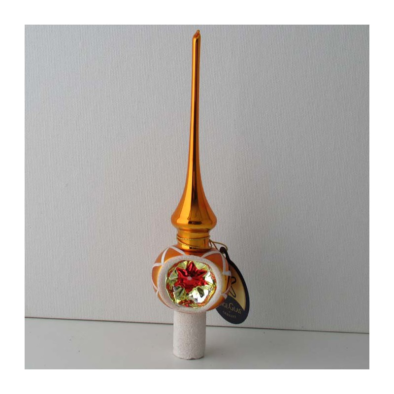 Glas Baumspitze mini Reflex 18 cm