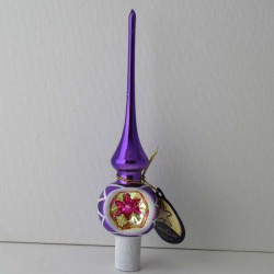 Glas Baumspitze mini Reflex 18 cm