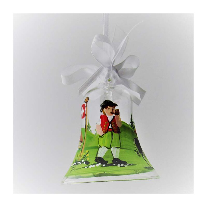 Glasglocke 060 mm Schweizer Bauer zum hängen