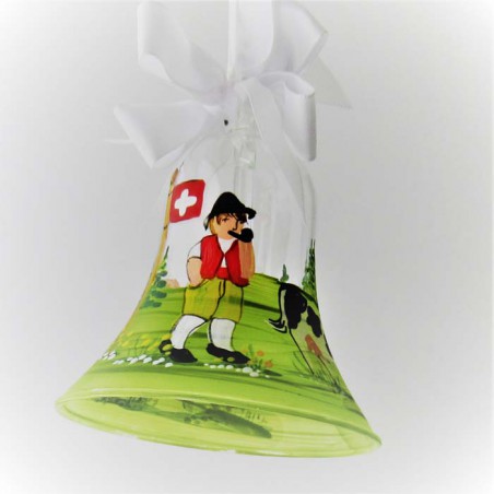 Glasglocke 080 mm Schweizer Bauer zum hängen