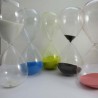 Glas-Sanduhr 30 Min. 20 cm Hellblau,
