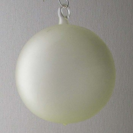 Glaskugel matt gefärbt  4-14 cm zum hängen