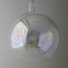 Glaskugel klar AB  6-12 cm zum hängen