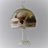 Glas Pilz 090 mm Winterlandschaft mit Spitzkelche, zum hängen