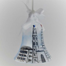 Glasglocke 060 mm Zürich Münster zum hängen