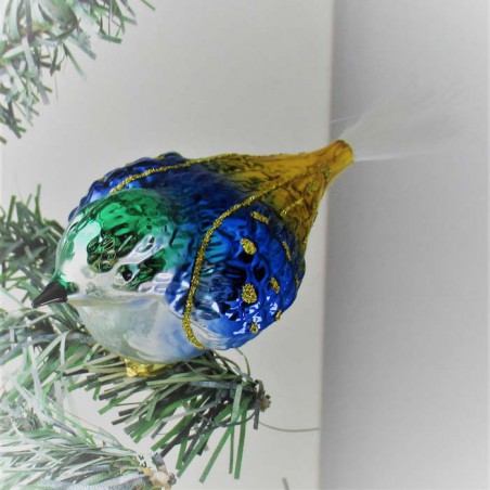 Glasvogel dicker Vogel, mit Glasfaser Schwanz