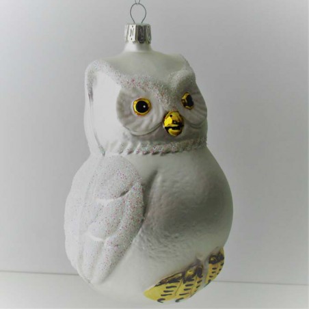 Glasvogel Eule gross,